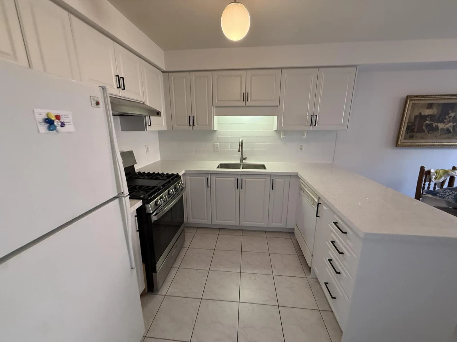 After: full refacing cabinetry