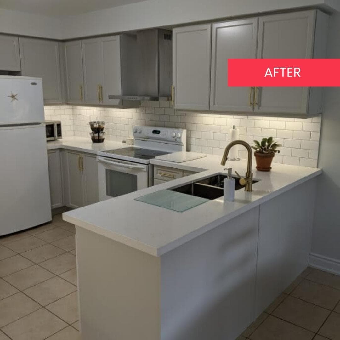 Professionally renewed kitchen cabinetry available to Guelph homeowners